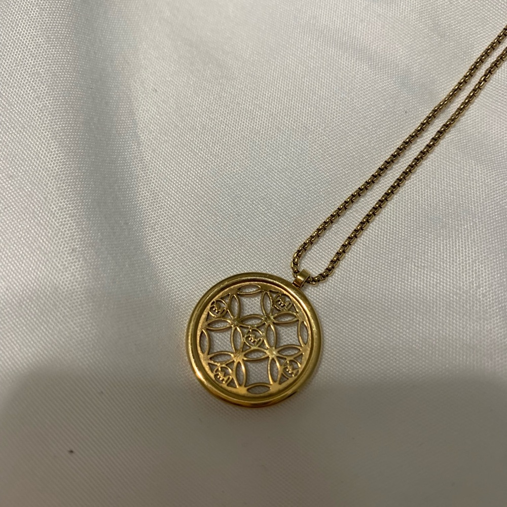 Michael Kors necklace. Gold tone color.